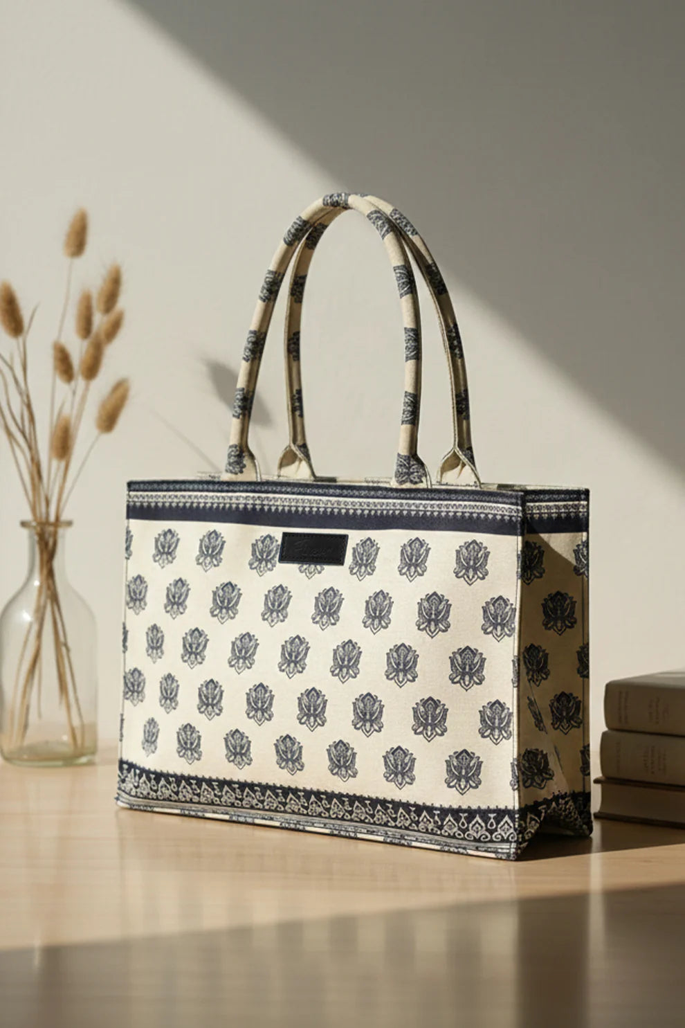 Culture Canvas Tote Lotus