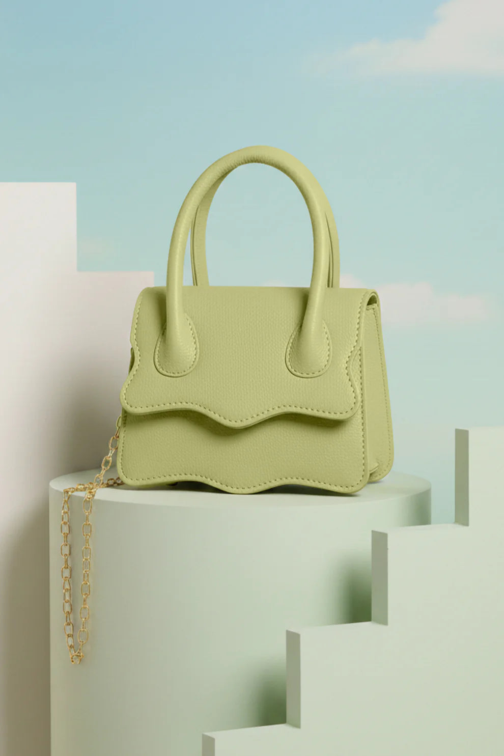 Culture HandBag Muffin - Lime Green