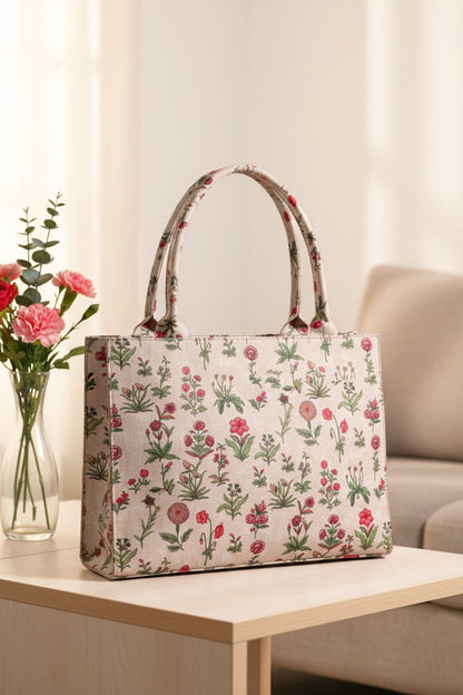 Culture Canvas Tote Peach Blossom