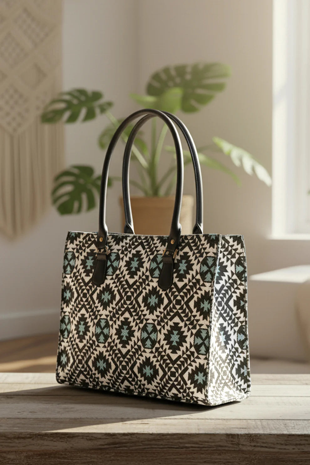 Culture Canvas Tote Bag Festive