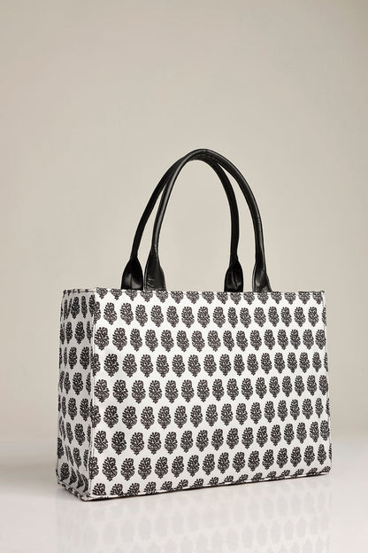 Culture Canvas Tote Premium Handle White