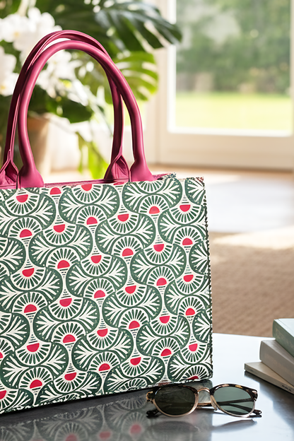 Culture Canvas Tote Bags Cherry
