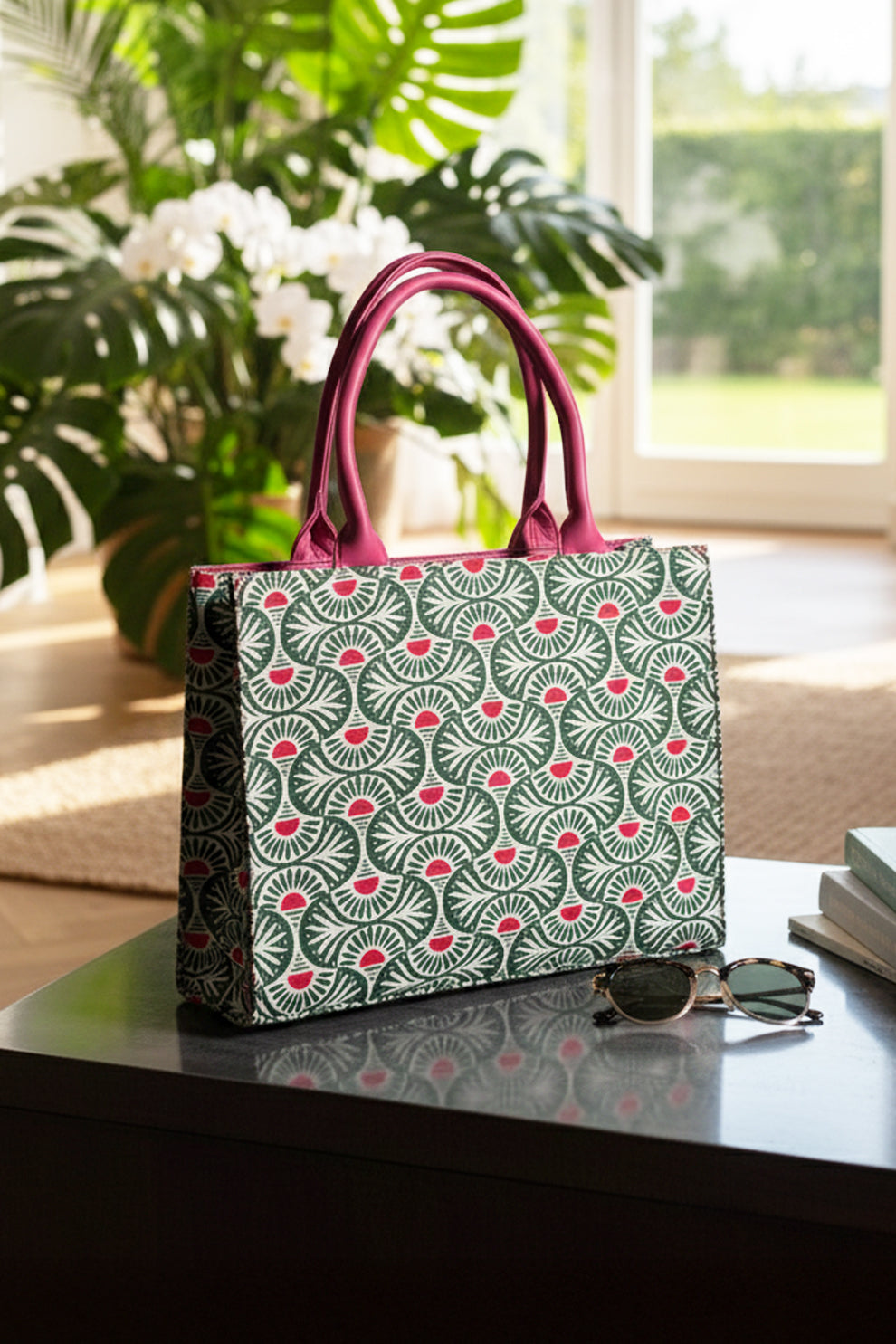 Culture Canvas Tote Bags Cherry