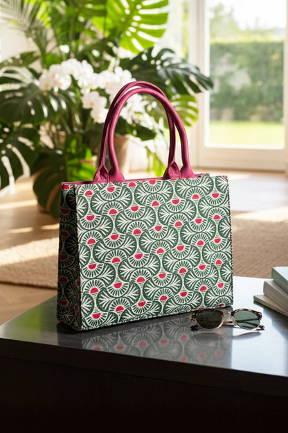 Culture Canvas Tote Bags Cherry